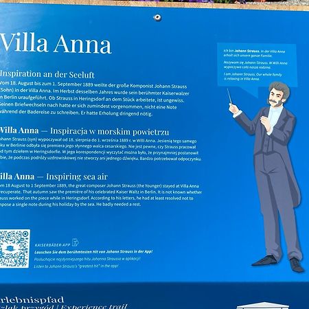 Villa Anna "3/4 Takt" Heringsdorf Kültér fotó
